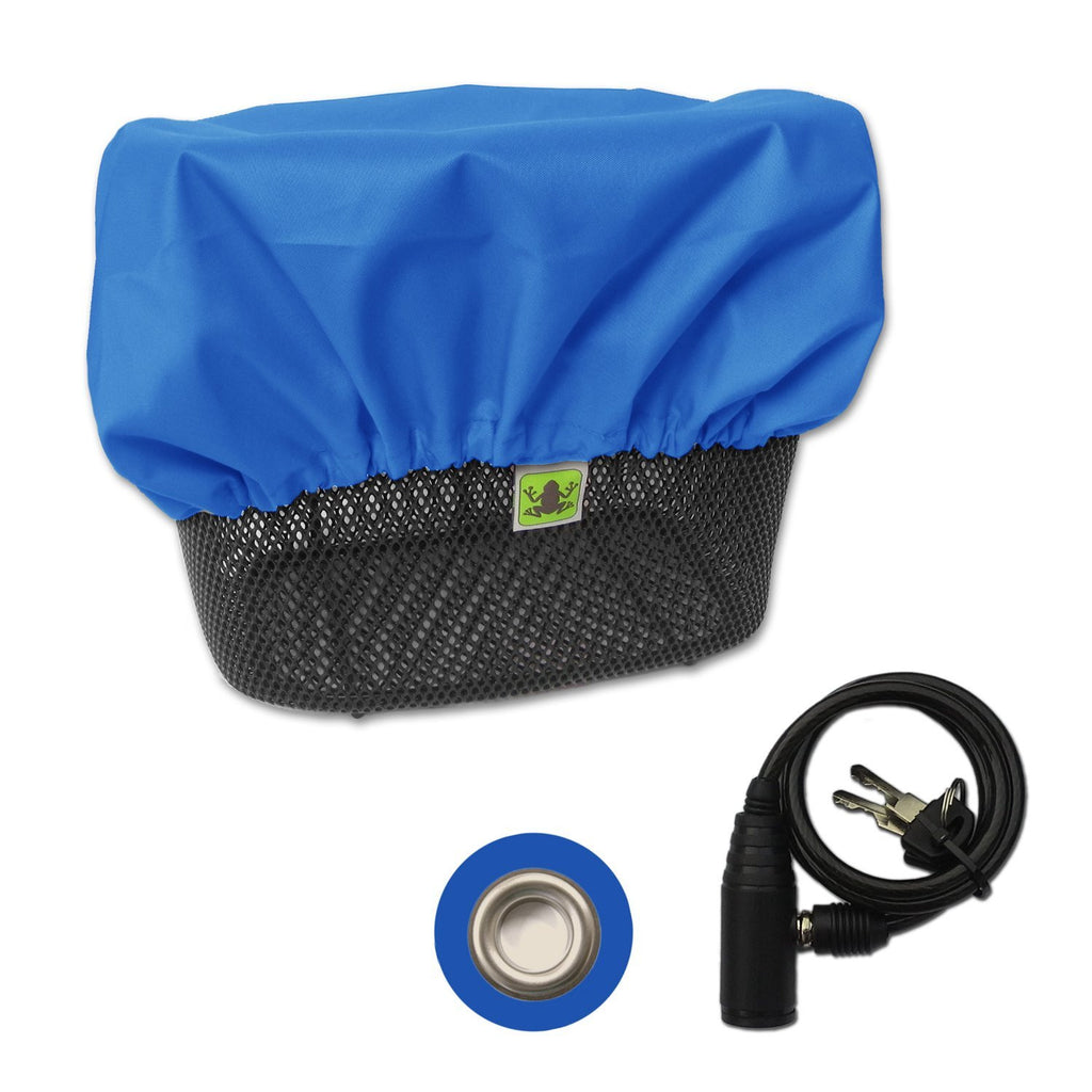 fahrradtasche diebstahlschutz Wasserdichte Abdeckung mit Diebstahlschutz für Fahrradkörbe