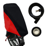 Kombi-Regenschutz mit Diebstahlschutz für Kindersitz und Sattel - CityFrog 2in1 AntiTheft - Neu - MadeForRain