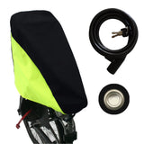 Kombi-Regenschutz mit Diebstahlschutz für Kindersitz und Sattel - CityFrog 2in1 AntiTheft - Neu - MadeForRain