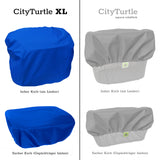 XL-Regenhülle mit Diebstahlschutz für Fahrradkörbe - CityTurtle XL AntiTheft- Neu - MadeForRain